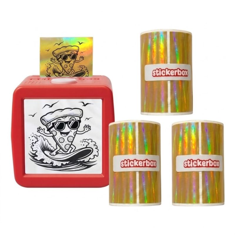 Papel Térmico Hapiko Gold Holo Pack de 3 sin BPA/BPS
