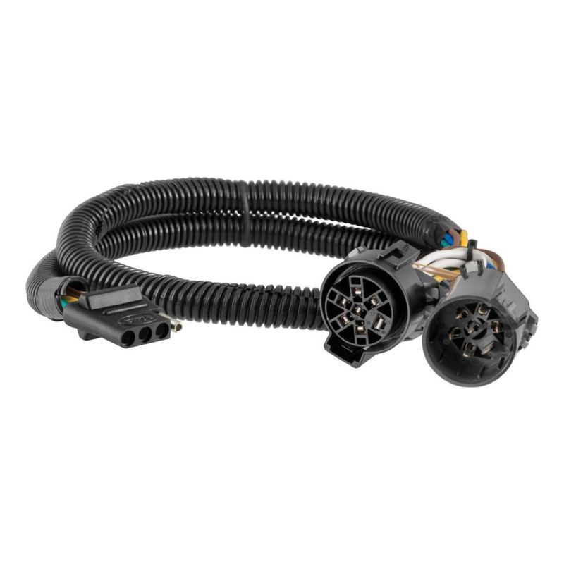 Arnés de cableado CURT USCAR 4 vías plano sin empalmes