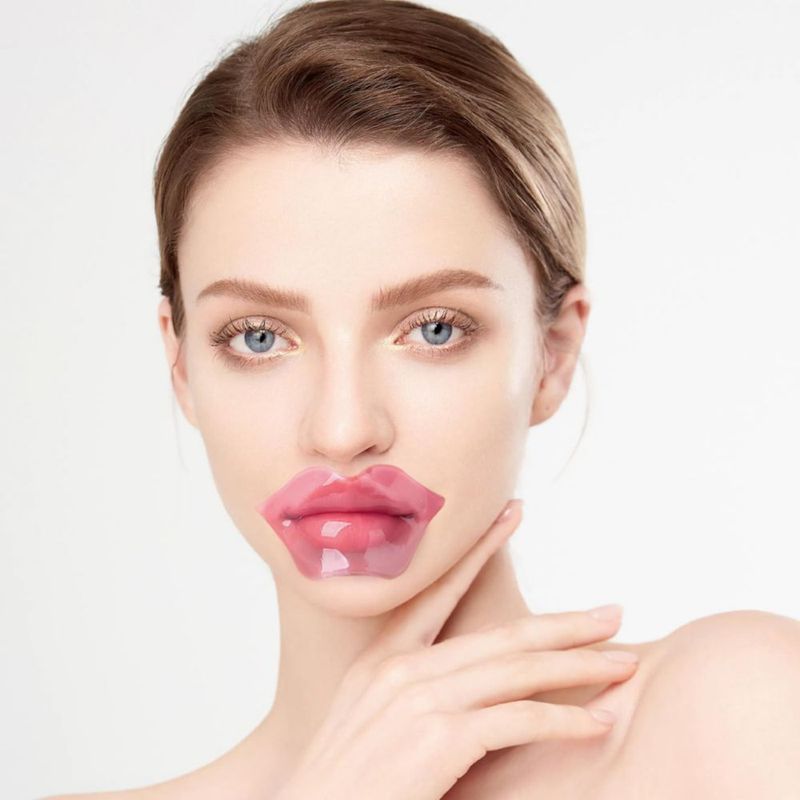 Mascarilla Labial NIYET 30 uds Colágeno Cristal Rosa