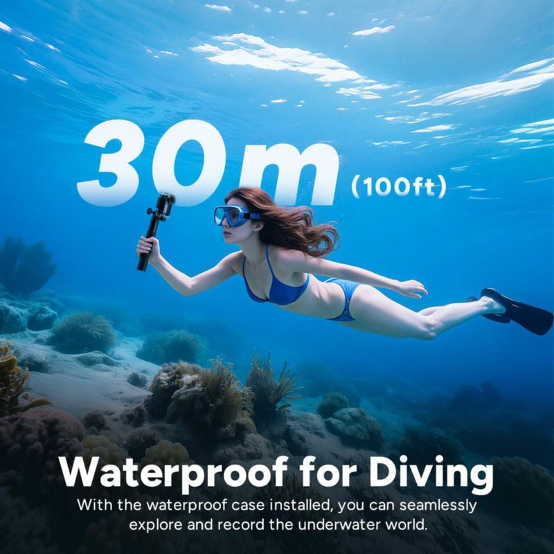 Cámara de Acción SJCAM C110plus 4K 20MP Resistente al Agua
