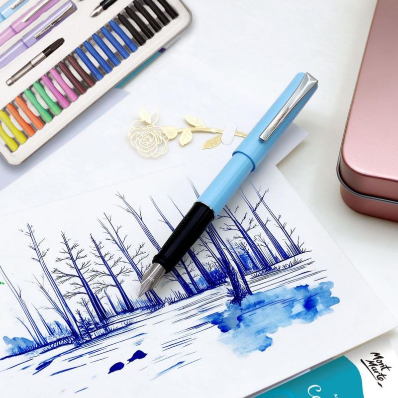Juego de Caligrafía Mont Marte 32 piezas – Plumas y Puntas
