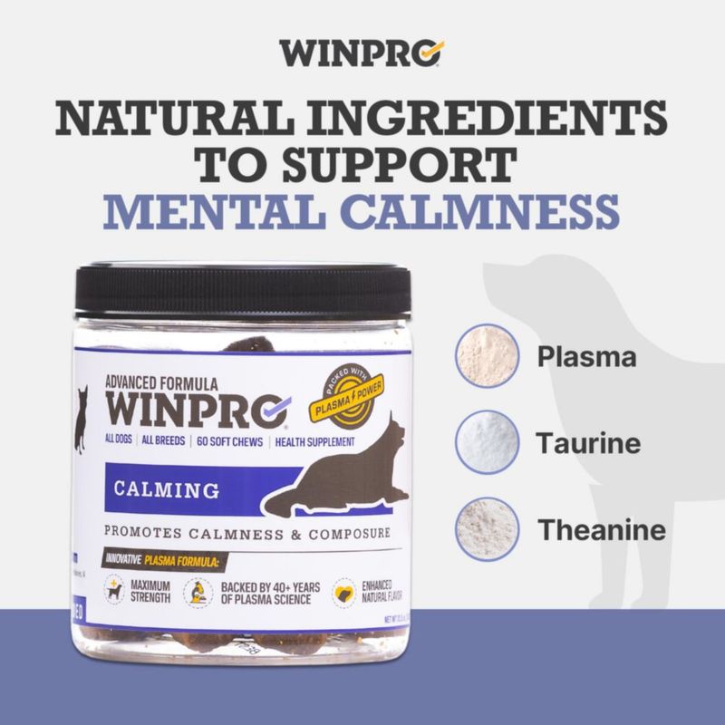 Masticables para Perros WINPRO Calmantes 60 Unidades Sin Granos