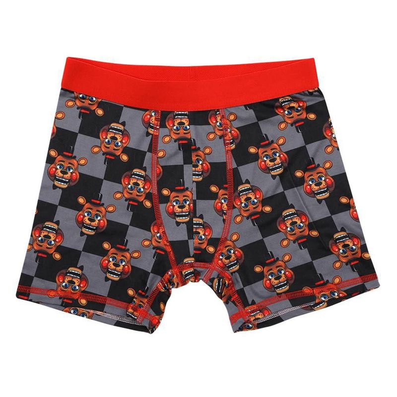 Calzoncillos tipo bóxer Bioworld talla 6 – Pack de 5 con diseños de Five Nights at Freddy's