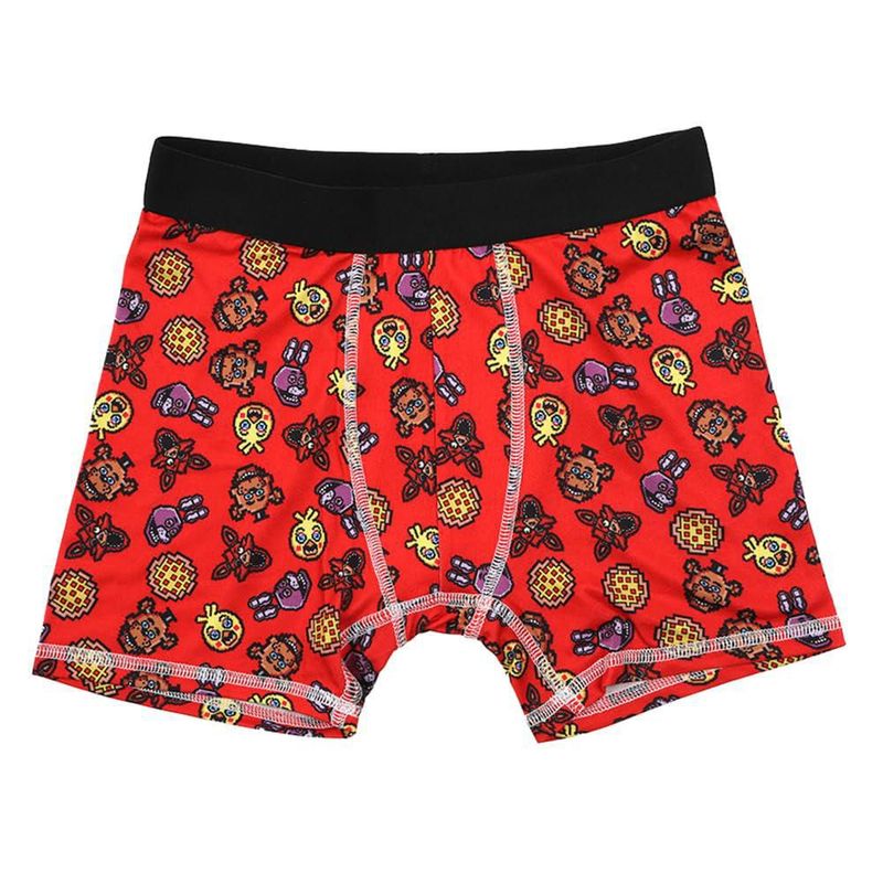 Calzoncillos tipo bóxer Bioworld talla 6 – Pack de 5 con diseños de Five Nights at Freddy's