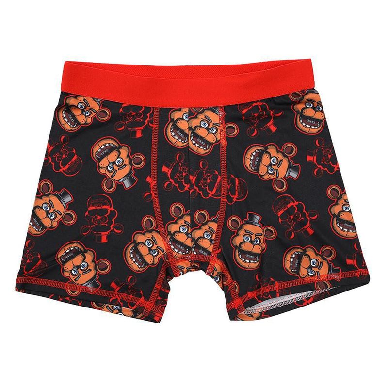 Calzoncillos tipo bóxer Bioworld talla 6 – Pack de 5 con diseños de Five Nights at Freddy's
