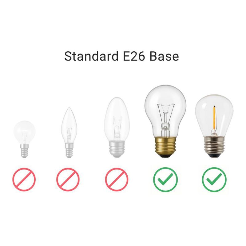Tapas de Seguridad SkillFlex para Casquillos de Luz E26 - Pack de 5