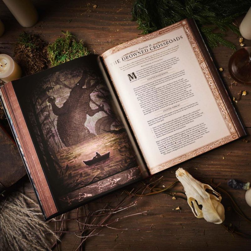 Libro de tapa dura Avantris Entertainment – The Crooked Moon