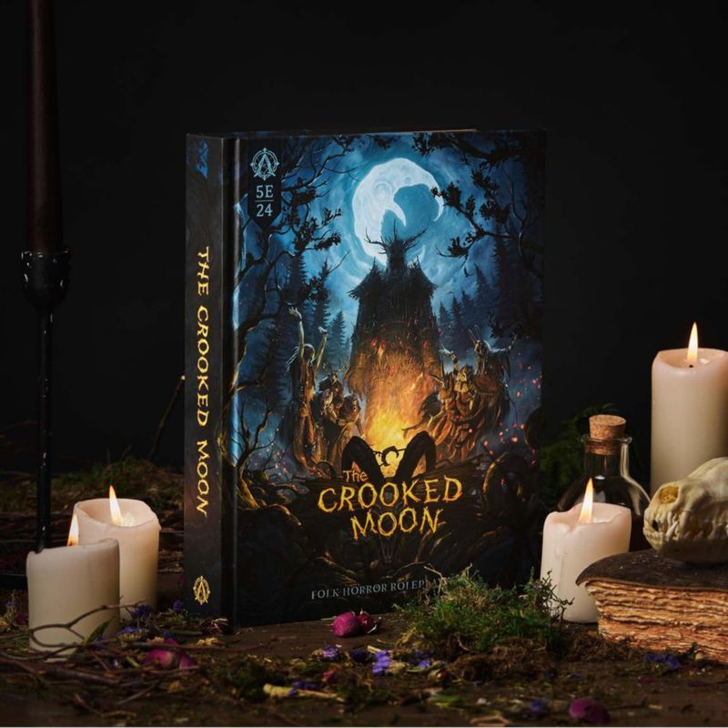 Libro de tapa dura Avantris Entertainment – The Crooked Moon