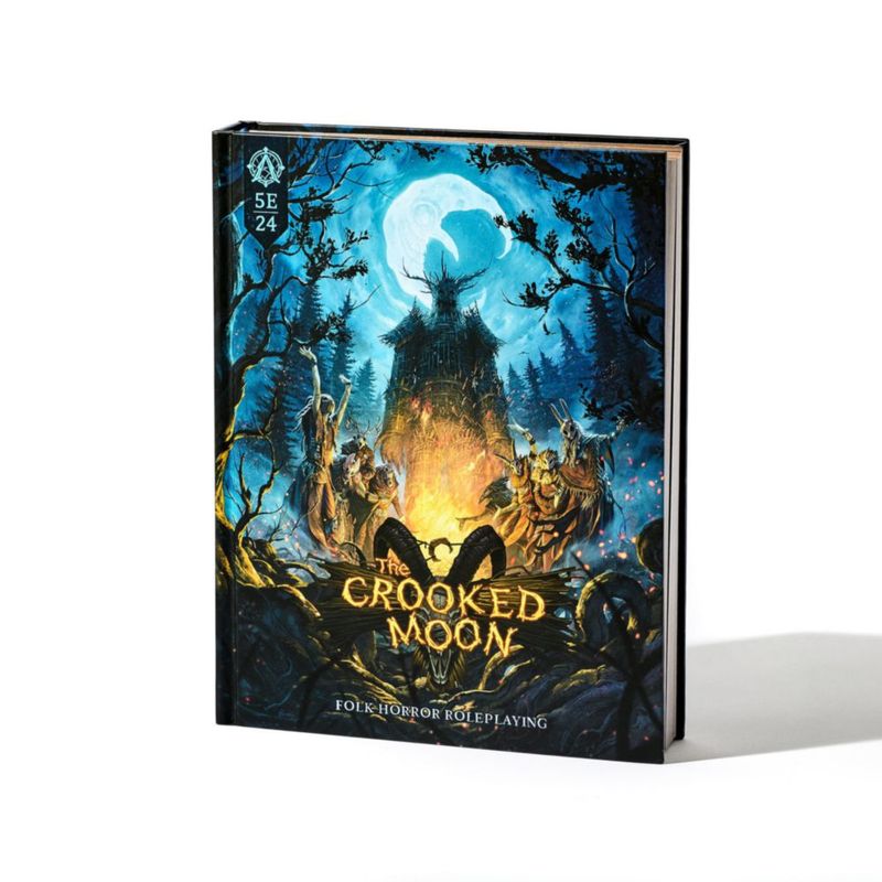 Libro de tapa dura Avantris Entertainment – The Crooked Moon