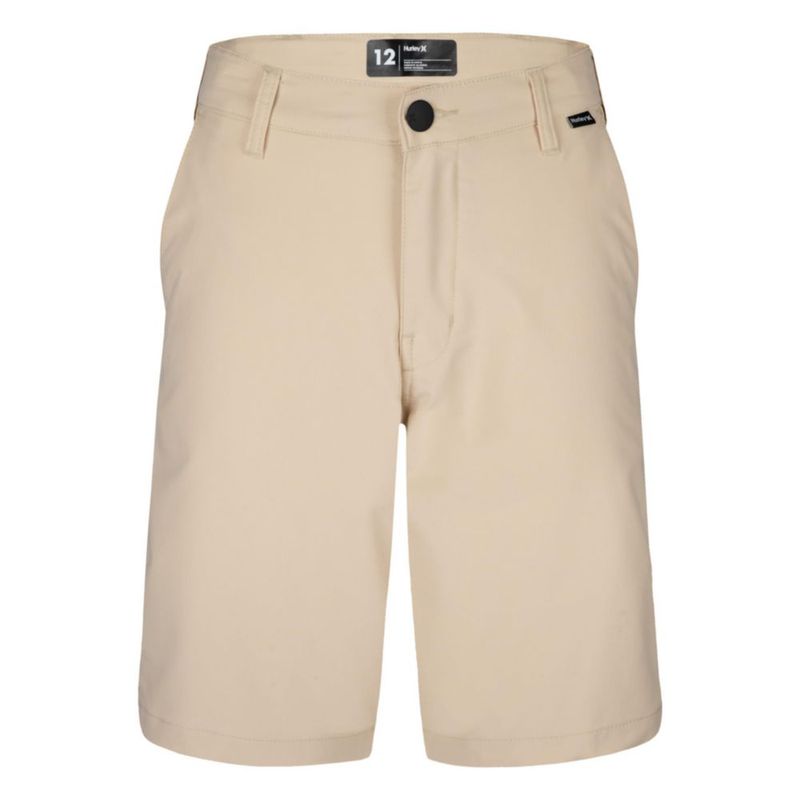 Shorts Hurley H20-Dri Walk de sarga ligera