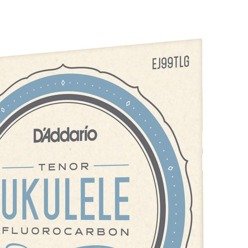 Cuerdas de Fluorocarbono D'Addario EJ99TLG Low‑G para Ukulele de 4 cuerdas