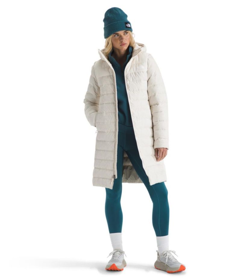 Abrigo The North Face Aconcagua White Dune para mujer - XS