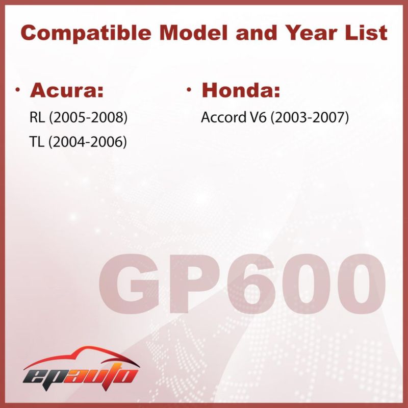 Filtro de Aire EPAuto GP600 (CA9600) para Honda y Acura