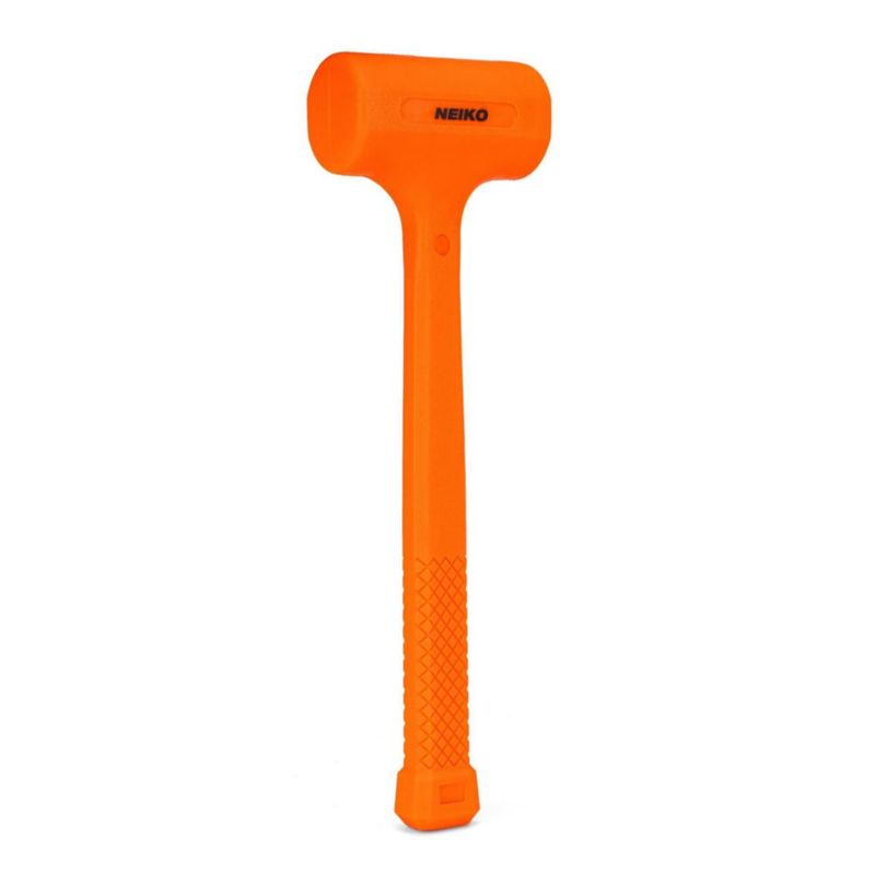 Martillo anti-rebote NEIKO 680 g Naranja neón de goma