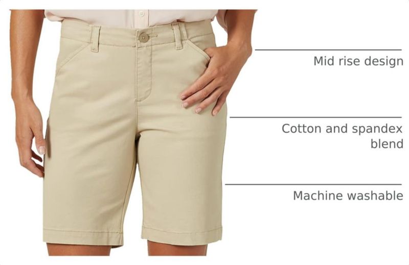 Bermudas de mujer Lee 23 cm Safari 6