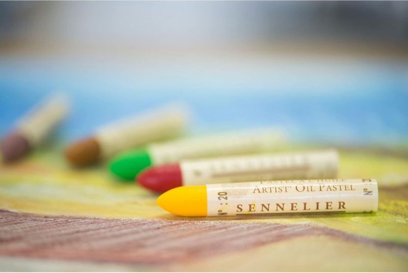 Pastel al Óleo SENNELIER – Set de Paisaje de 24 piezas