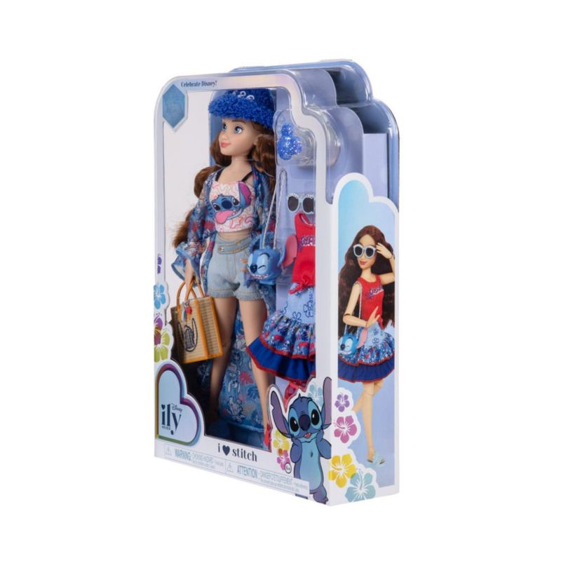 Muñeca Disney ILY 4ever Disney 100 puntadas 29 cm con atuendo y anillo