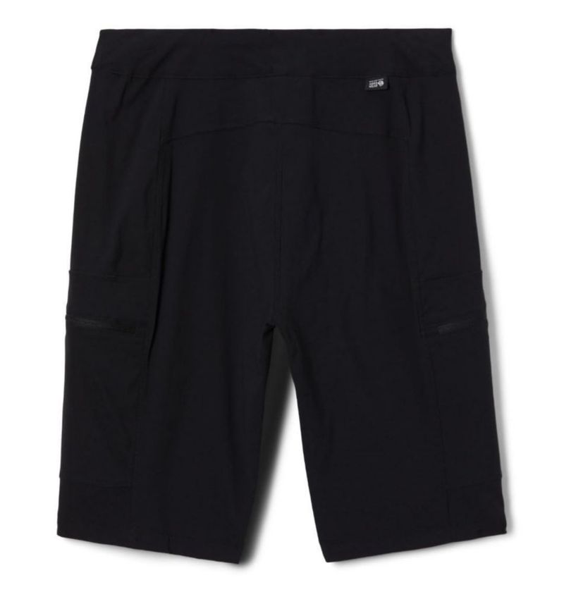 Bermudas Mountain Hardwear Dynama de talle alto para mujer - Negro