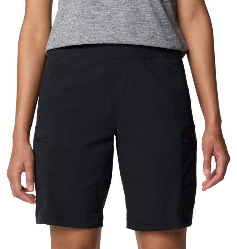 Bermudas Mountain Hardwear Dynama de talle alto para mujer - Negro