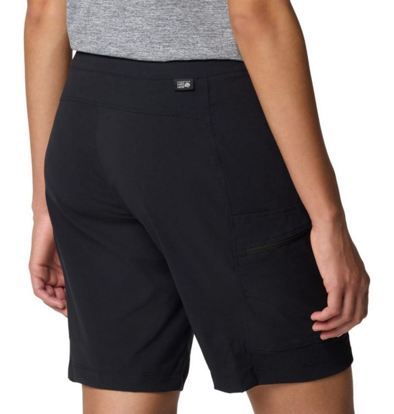 Bermudas Mountain Hardwear Dynama de talle alto para mujer - Negro