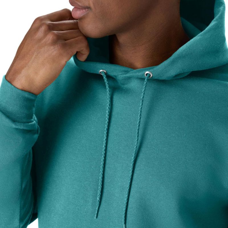 Sudadera con capucha Hanes X Large Musgo Español