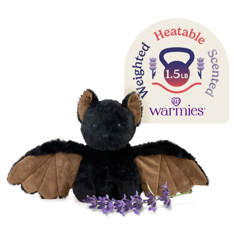 Peluche Therapeutic Warmies para murciélagos 33 cm calentado 05 kg