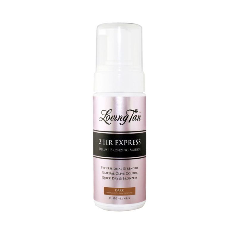 Mousse Auto Tanner Loving Tan 2 HR Express 120 ml color oscuro