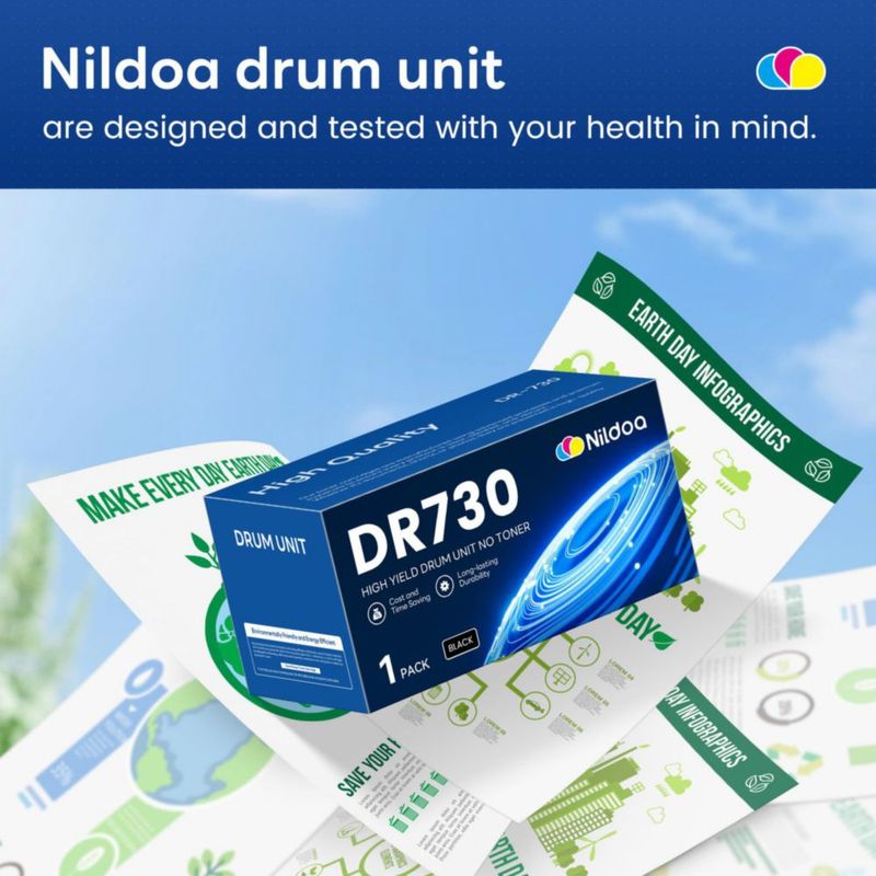 Unidad de tambor Nildoa DR-730 – 1 unidad (Sin tóner)