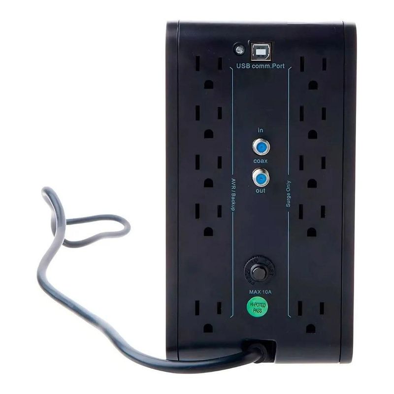 No Break CDP R-SMART1010 1000VA/500W 10 Contactos Pantalla LCD