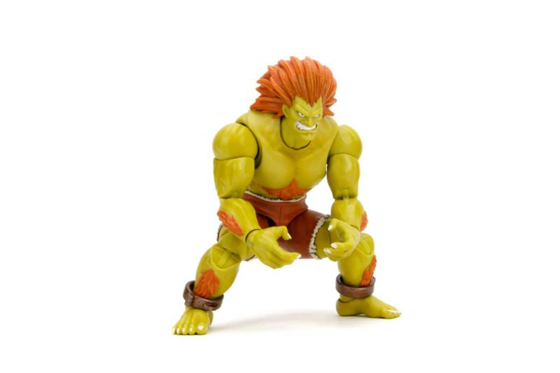 Figura de acción Jada Street Fighter II Blanka de 18 cm coleccionable