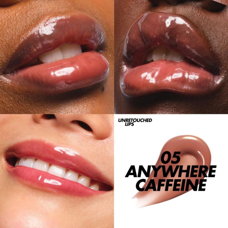 Brillo de labios Make Up For Ever Super Boost 05 Anywhere Caffeine