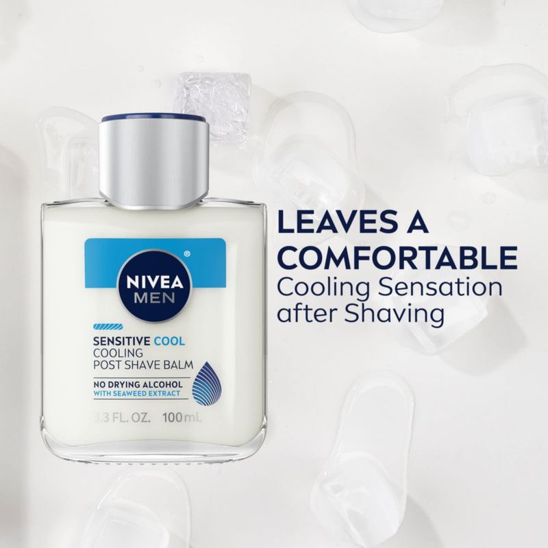 Bálsamo para después del afeitado Nivea Men Sensitive Cool con vitamina E 100 ml x 3