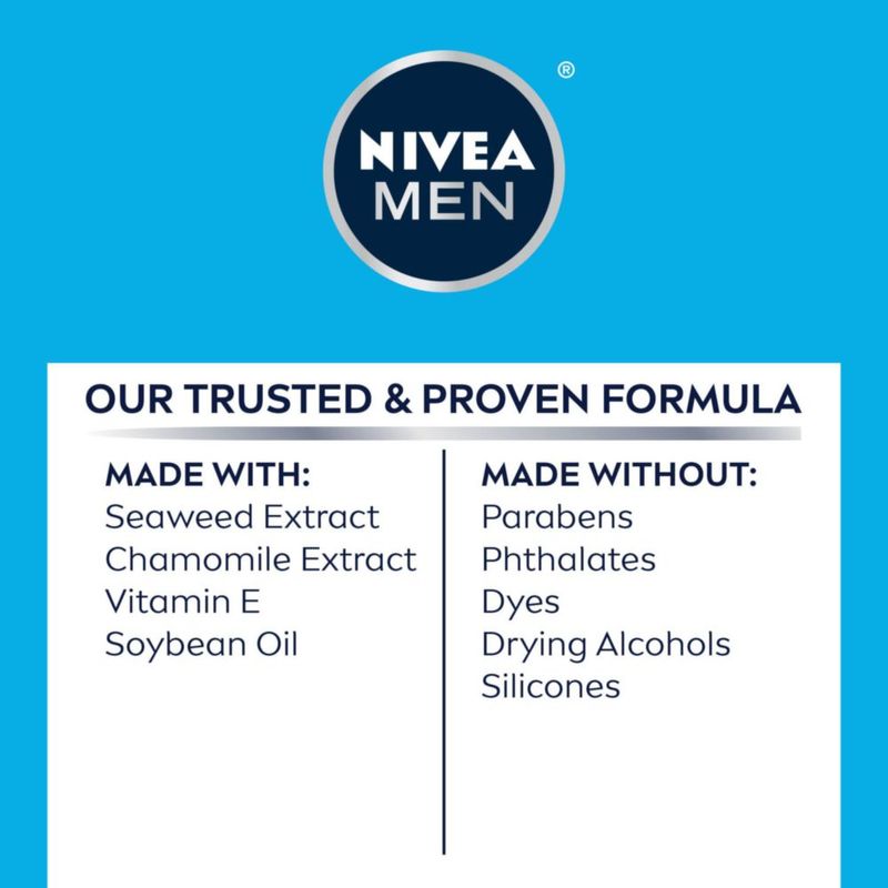 Bálsamo para después del afeitado Nivea Men Sensitive Cool con vitamina E 100 ml x 3