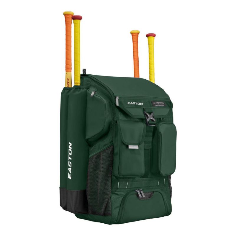Bolsa de Equipo Easton 59x42x27 cm para Béisbol y Softbol - Verde Oscuro