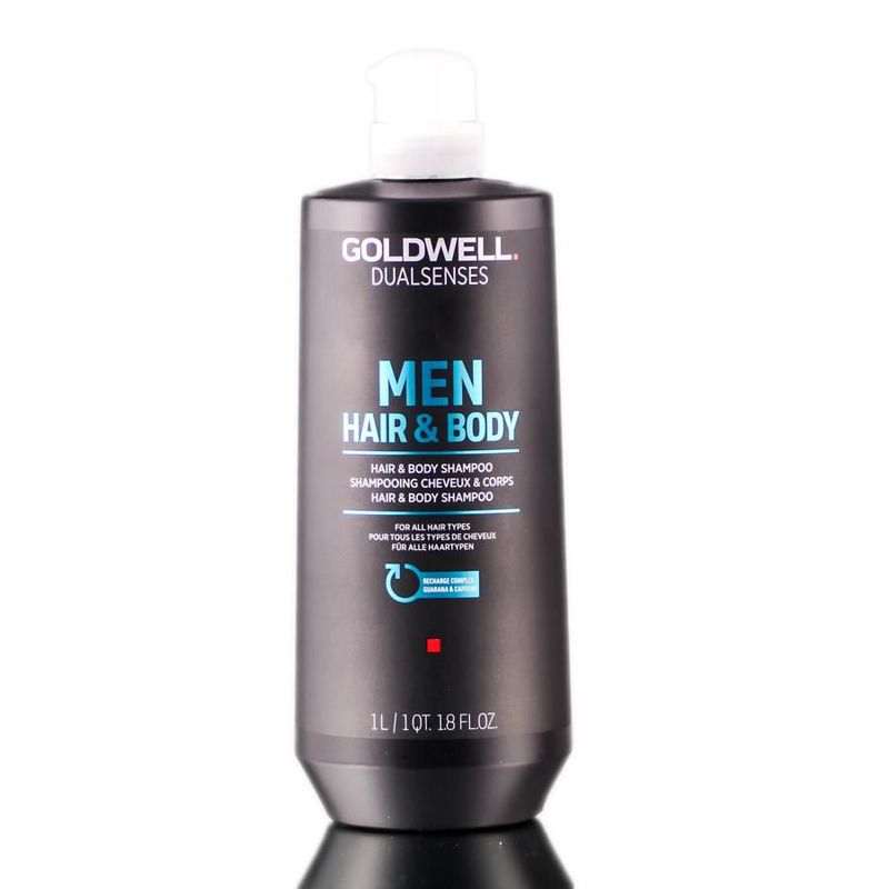 Champú Goldwell DualSenses para hombre cabello y cuerpo 1000 ml