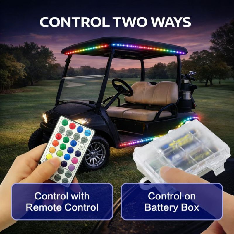 Luces para Carrito de Golf Phosfera 5 m RGB+IC Impermeables