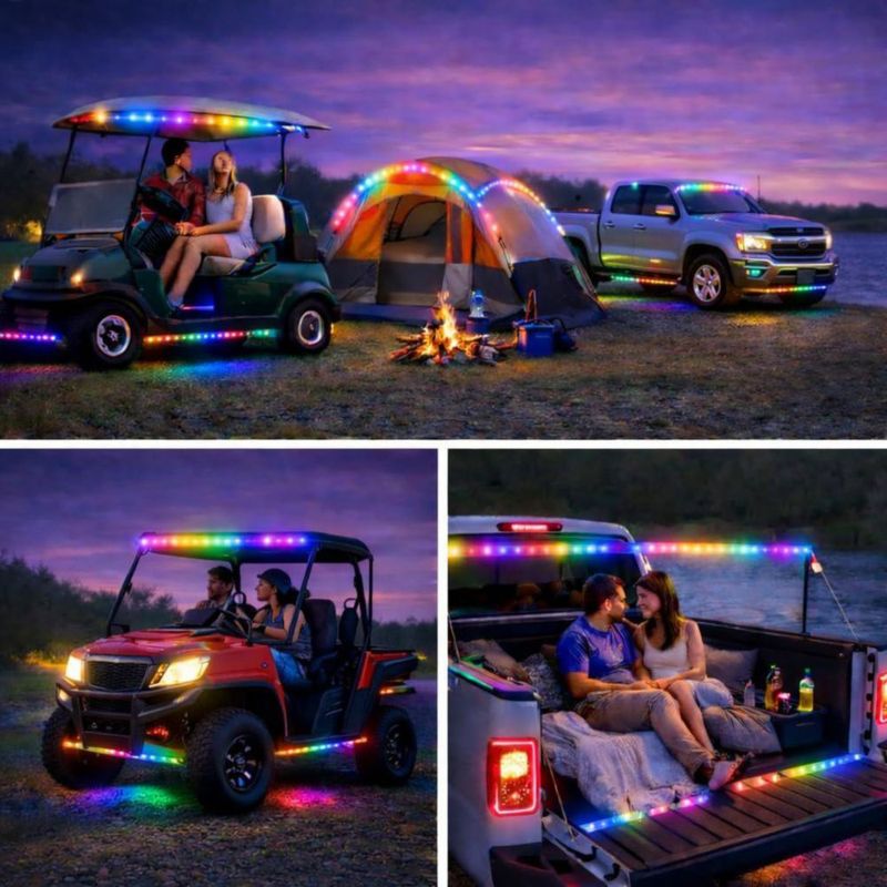 Luces para Carrito de Golf Phosfera 5 m RGB+IC Impermeables