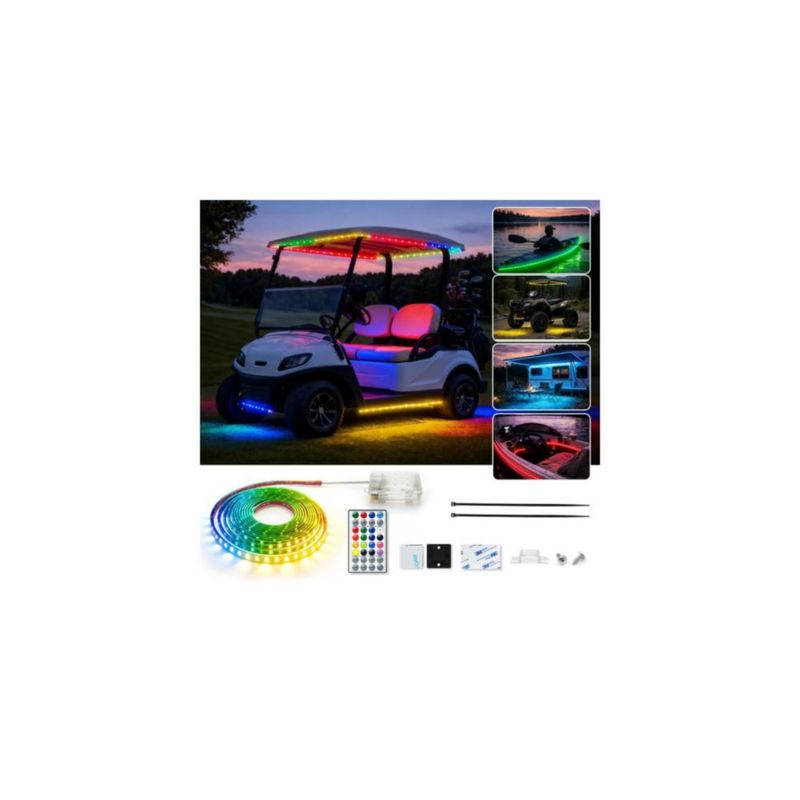 Luces para Carrito de Golf Phosfera 5 m RGB+IC Impermeables