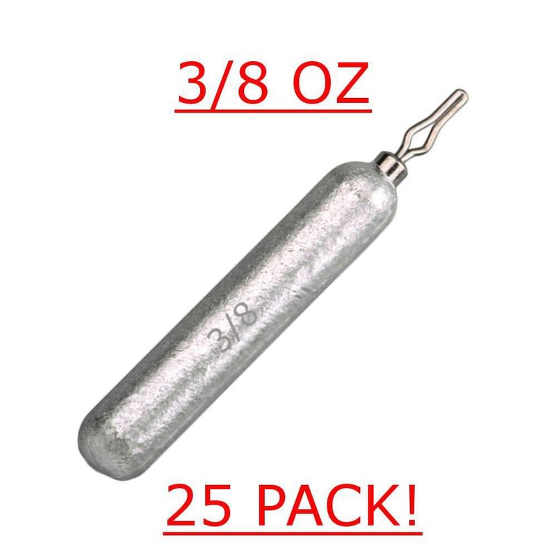 Pesos Drop Shot Reaction Tackle 10 g Plateado – Pack de 25