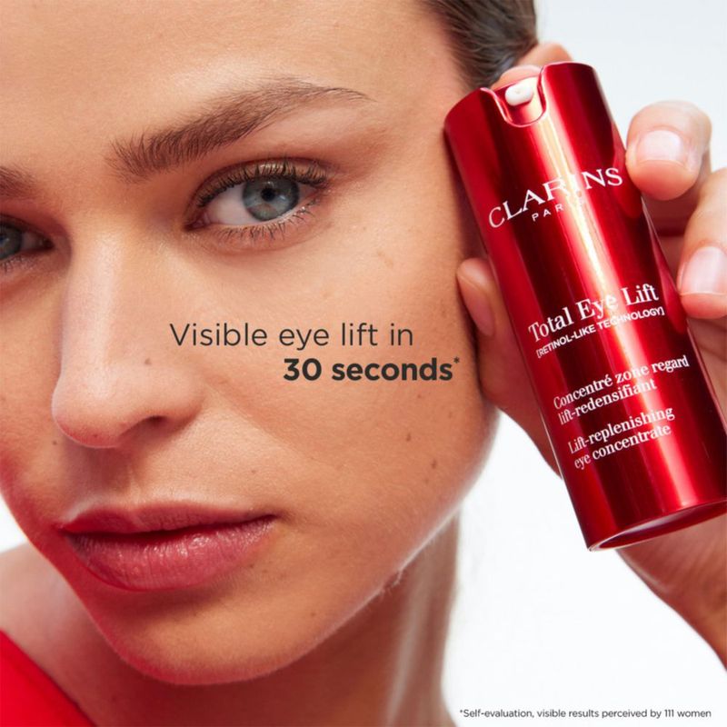 Crema para ojos CLARINS Total Eye Lift – Kit anti‑edad