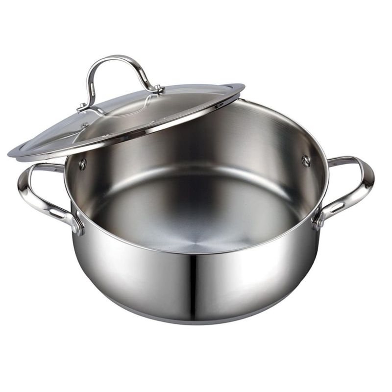 Olla de caldo Cooks Standard de 7 L acero inoxidable con tapa