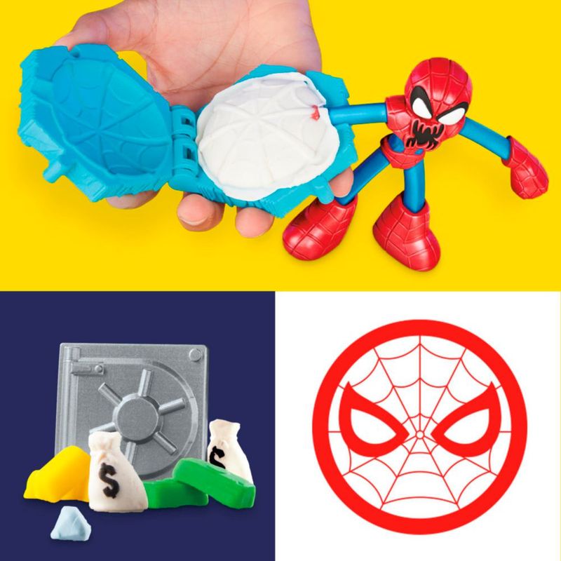 Playset Play-Doh Marvel Spider-Man Launch & Slice Battle
