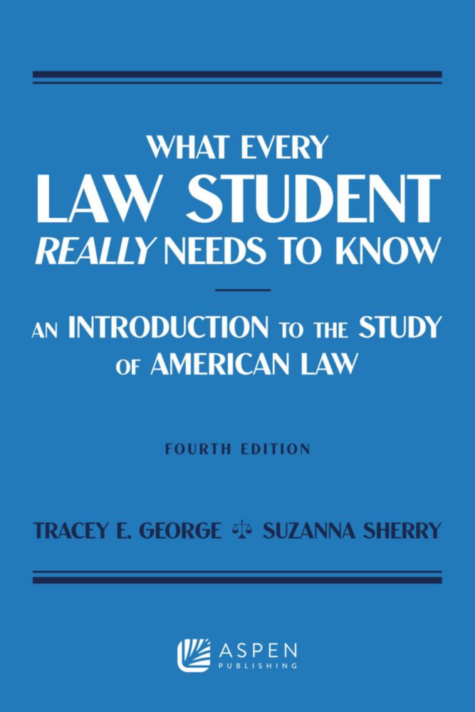 Libro Aspen Publishers: Introducción al Derecho Americano para Estudiantes de Derecho