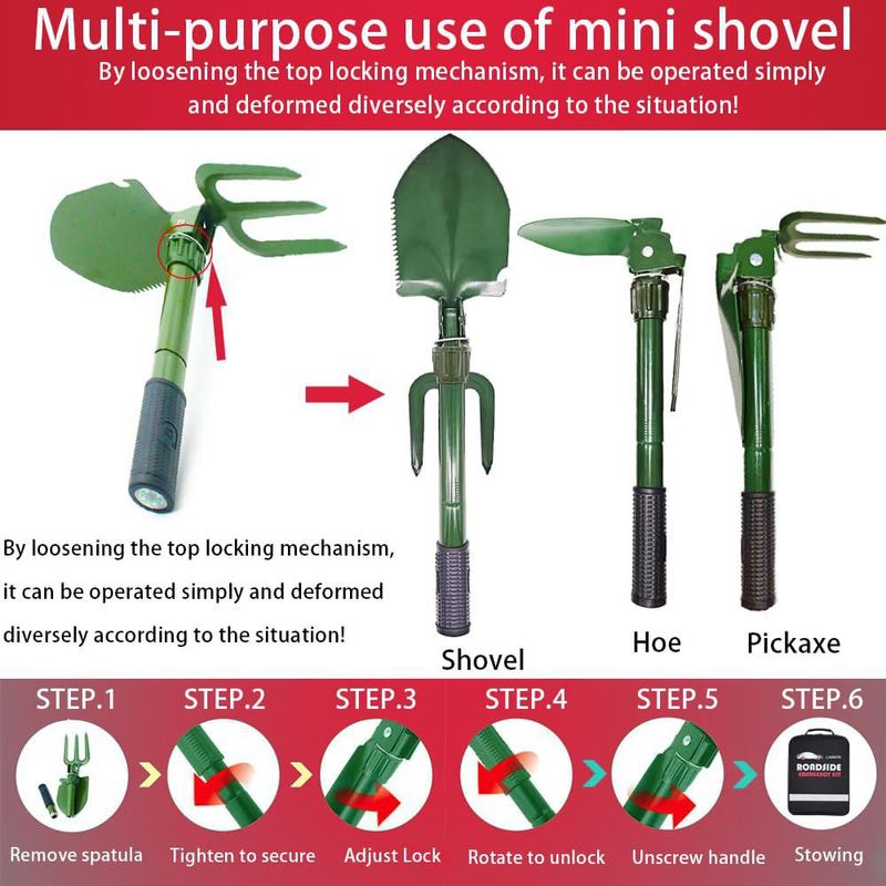 Kit de Emergencia para Auto LIANXIN: Cables de Arranque y Martillo de Seguridad