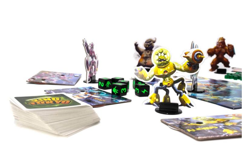 Juego de mesa IELLO King of Tokyo New Edition con Space Penguin