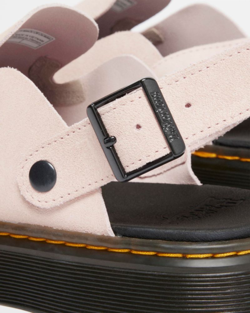 Mula Dr. Martens Carlson Rosa Polvo 10 US