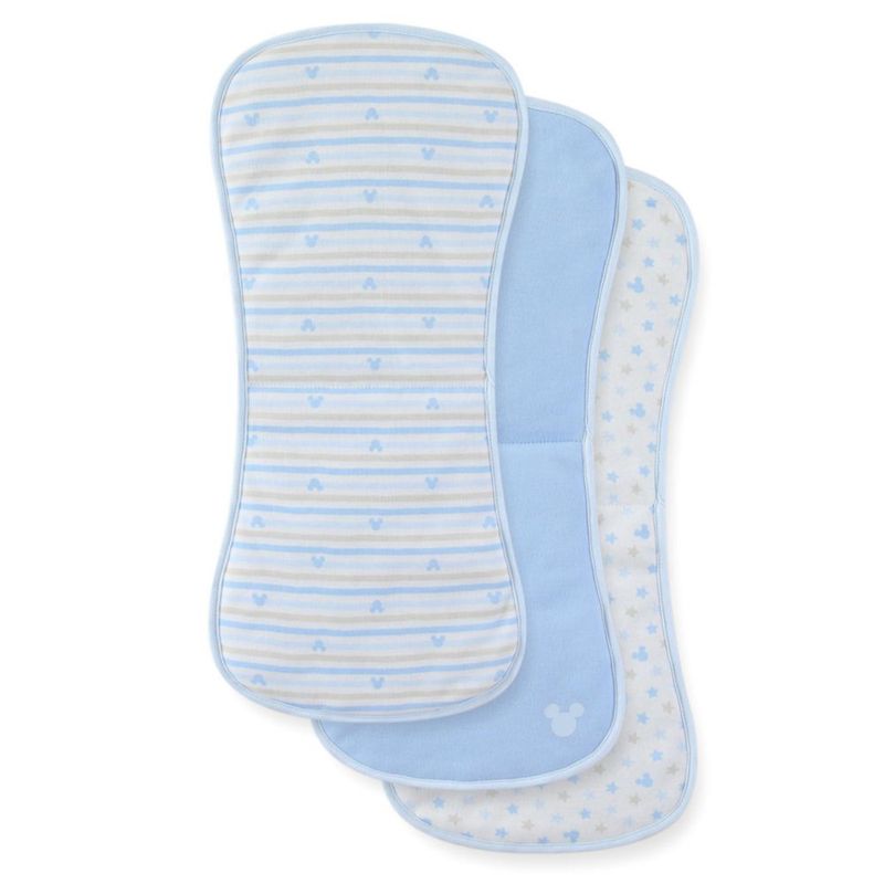 Paquete de 3 pañuelos para eructar Disney 51 × 25 cm suaves y absorbentes