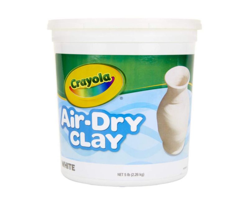 Clay de modelar Crayola Air Dry Clay cubo de 227 kg para niños