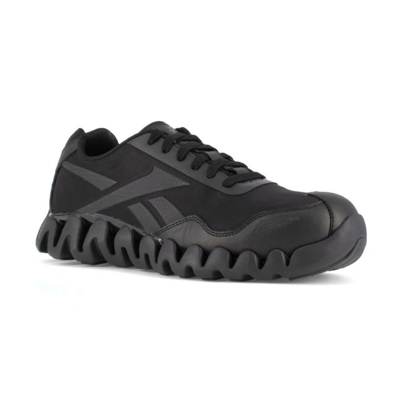 Zapatillas Reebok Zig Pulse Work 13 negras con puntera compuesta