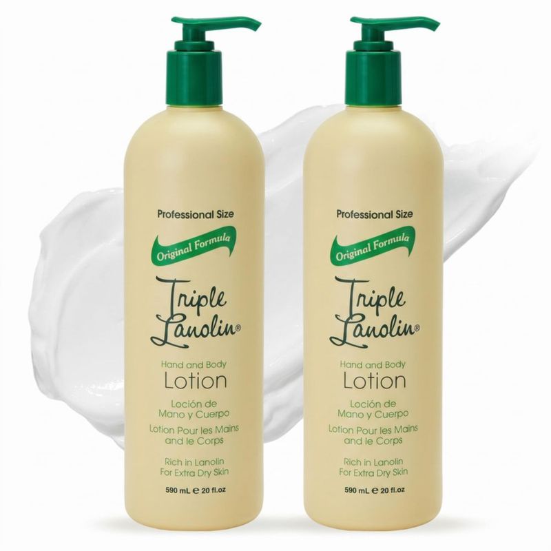 Loción de Manos Triple Lanolin 590 ml (Pack de 2)